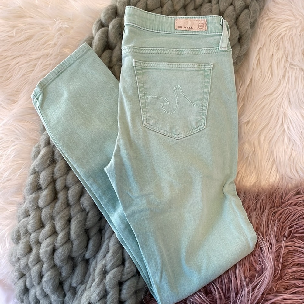 American Eagle the Stevie Ankle mint green size 27R 💚